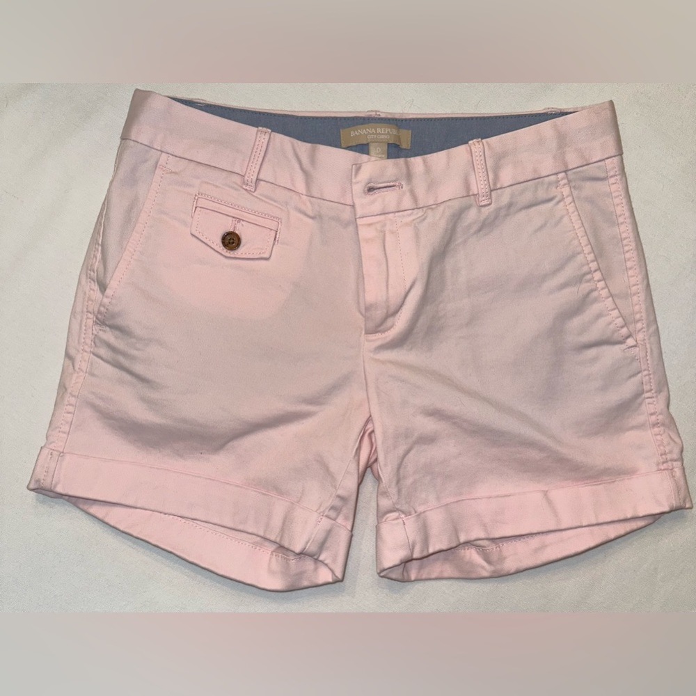 Banana Republic City Chino Shorts Size 0